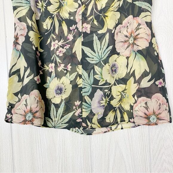 Cabi | Osaka Nights Floral Ruffle Blouse Size Small - Picture 10 of 12